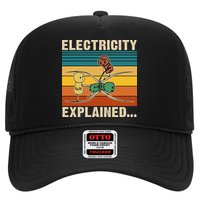Electricity Explained Funny Gift Trucker Hat