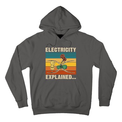 Electricity Explained Funny Gift Hoodie