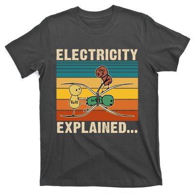 Electricity Explained Funny Gift T-Shirt