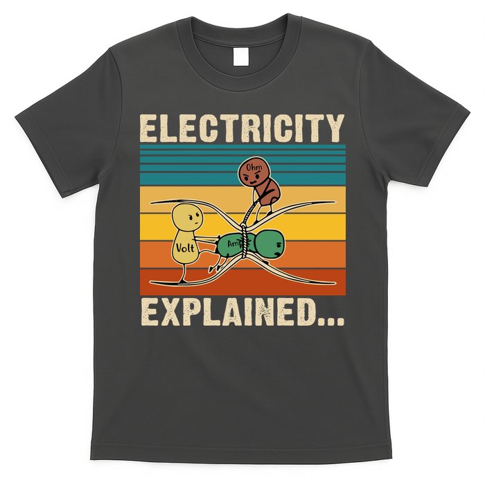 Electricity Explained Funny Gift T-Shirt
