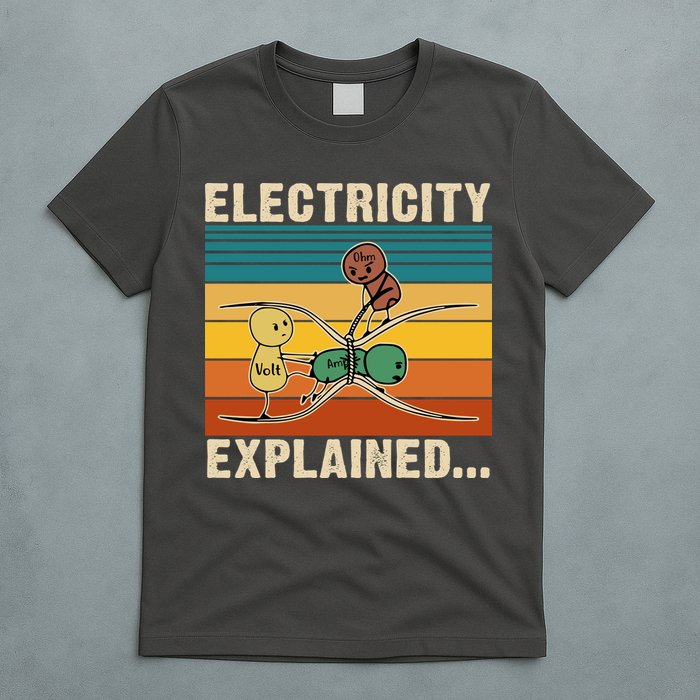 Electricity Explained Funny Gift T-Shirt