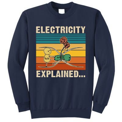 Electricity Explained Funny Gift Sweatshirt