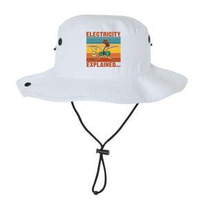 Electricity Explained Funny Gift Legacy Cool Fit Booney Bucket Hat