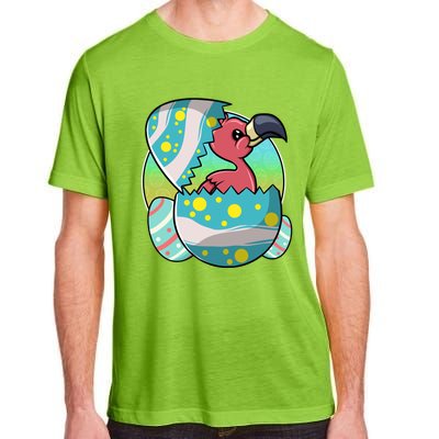 Easter Egg Flamingo Kawaii For Flamingo Lover Funny Gift Adult ChromaSoft Performance T-Shirt