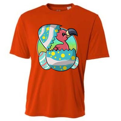 Easter Egg Flamingo Kawaii For Flamingo Lover Funny Gift Cooling Performance Crew T-Shirt