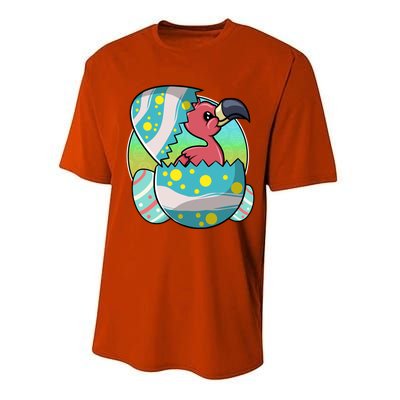 Easter Egg Flamingo Kawaii For Flamingo Lover Funny Gift Performance Sprint T-Shirt