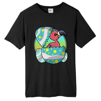 Easter Egg Flamingo Kawaii For Flamingo Lover Funny Gift Tall Fusion ChromaSoft Performance T-Shirt