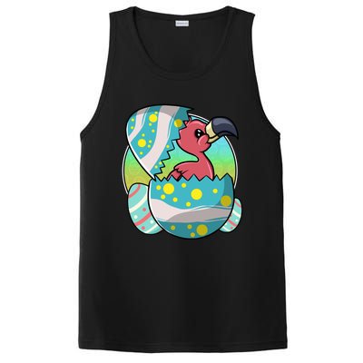 Easter Egg Flamingo Kawaii For Flamingo Lover Funny Gift PosiCharge Competitor Tank