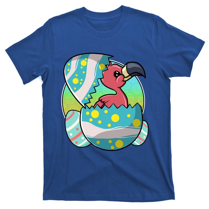 Easter Egg Flamingo Kawaii For Flamingo Lover Funny Gift T-Shirt