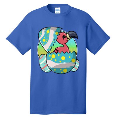 Easter Egg Flamingo Kawaii For Flamingo Lover Funny Gift Tall T-Shirt