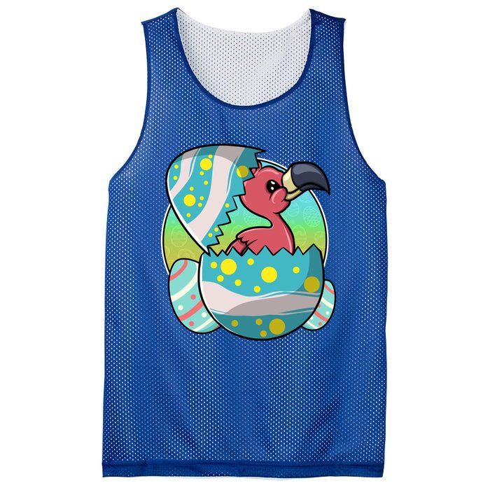 Easter Egg Flamingo Kawaii For Flamingo Lover Funny Gift Mesh Reversible Basketball Jersey Tank