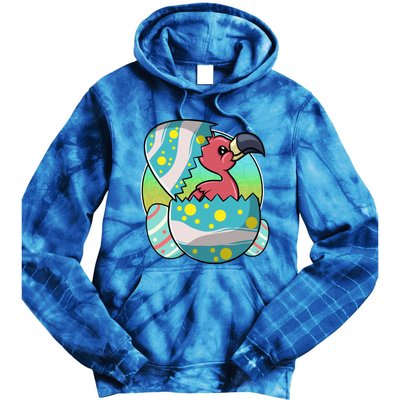 Easter Egg Flamingo Kawaii For Flamingo Lover Funny Gift Tie Dye Hoodie