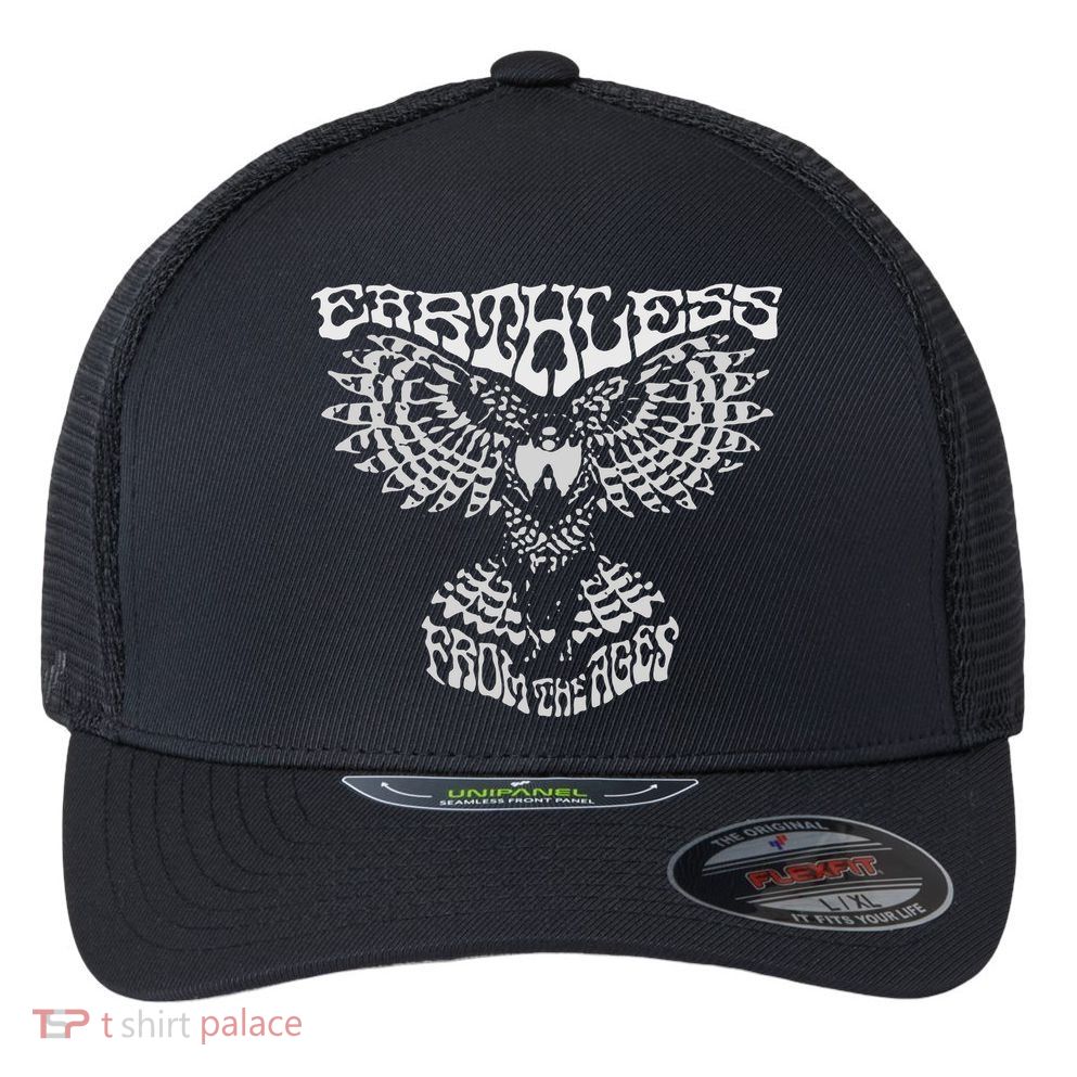 EARTHLESS Earthless From The Ages Rock Flexfit Unipanel Trucker Cap