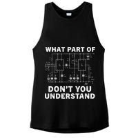Electrical Engineer Funny Engineering Sarcasm Ladies PosiCharge Tri-Blend Wicking Tank