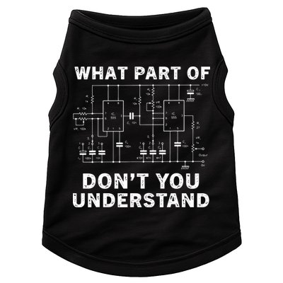 Electrical Engineer Funny Engineering Sarcasm Doggie Tank