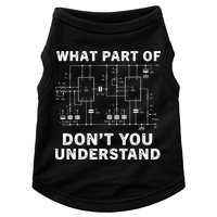 Electrical Engineer Funny Engineering Sarcasm Doggie Tank