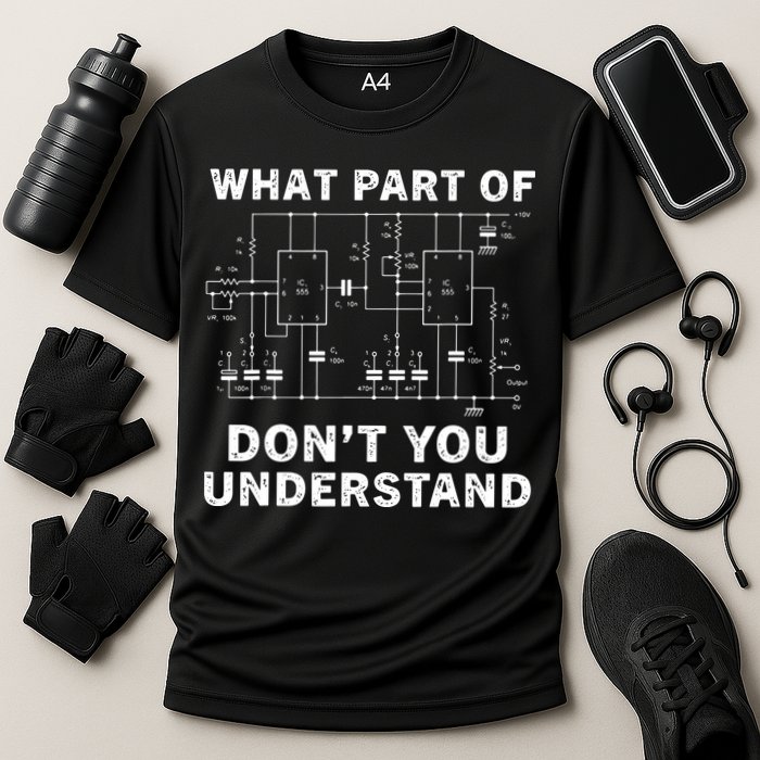 Electrical Engineer Funny Engineering Sarcasm Performance Shirt