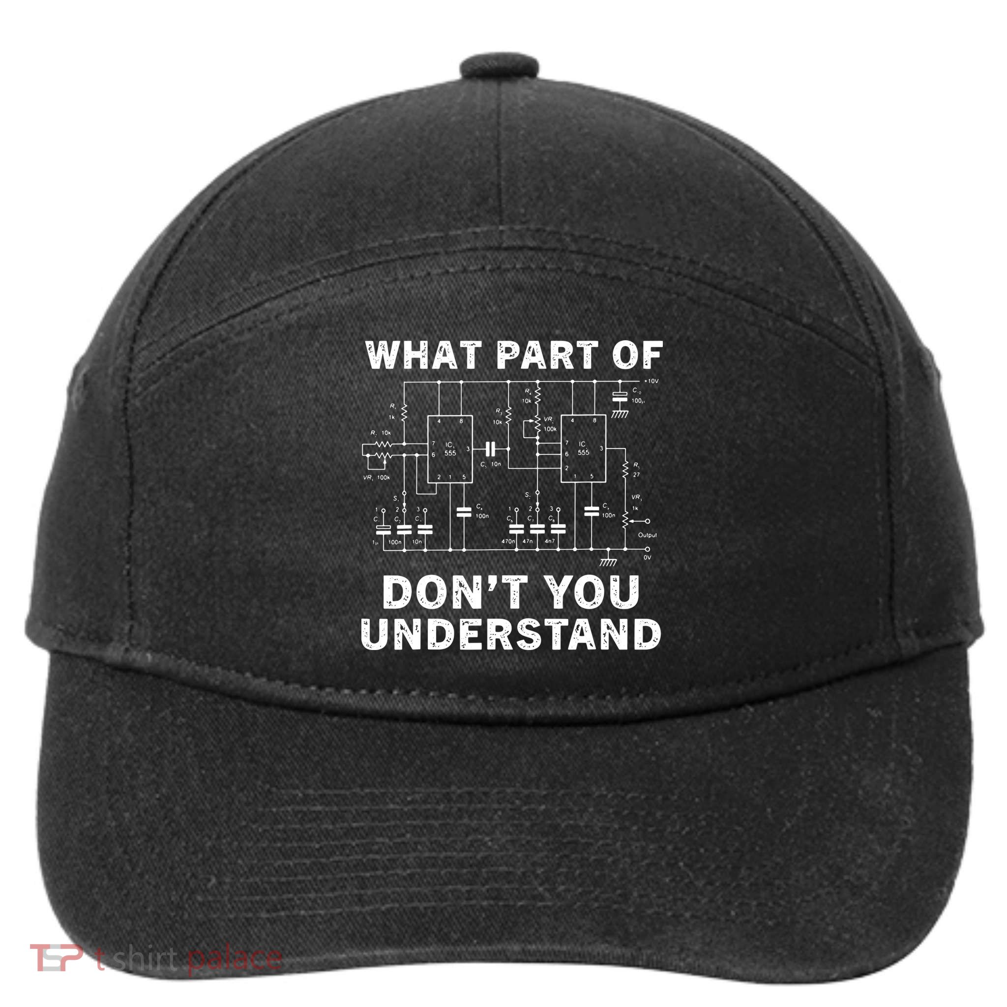 Electrical Engineer Funny Engineering Sarcasm 7-Panel Snapback Hat