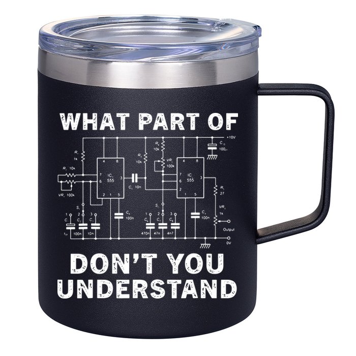 Electrical Engineer Funny Engineering Sarcasm 12oz Stainless Steel Coffee Mug