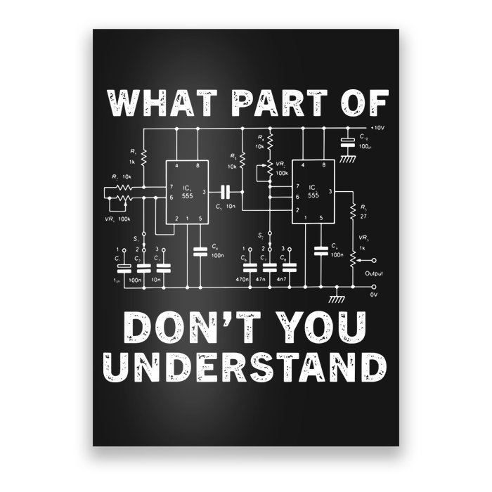 Electrical Engineer Funny Engineering Sarcasm Poster