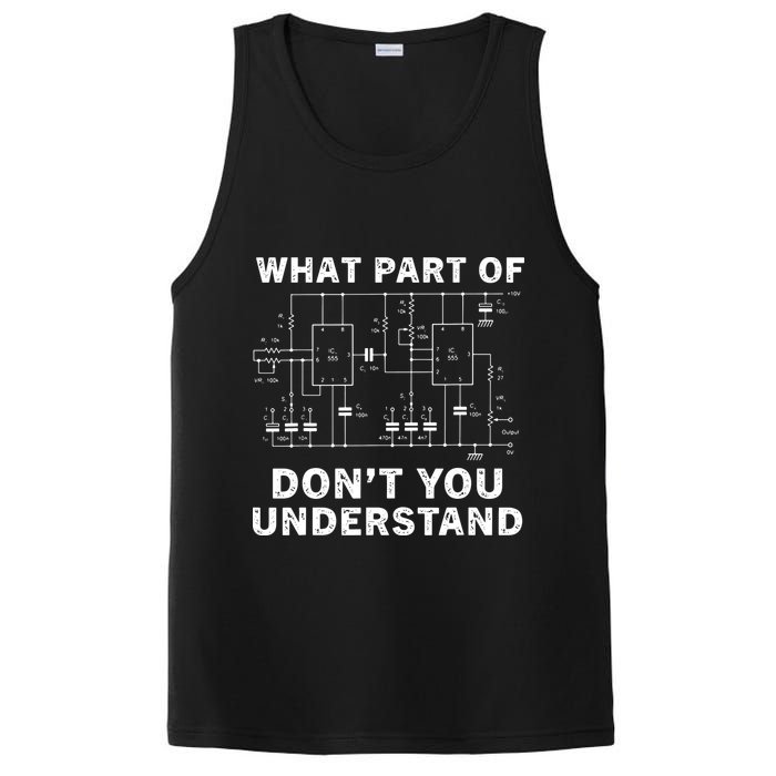 Electrical Engineer Funny Engineering Sarcasm PosiCharge Competitor Tank