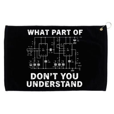 Electrical Engineer Funny Engineering Sarcasm Grommeted Golf Towel