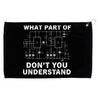 Electrical Engineer Funny Engineering Sarcasm Grommeted Golf Towel