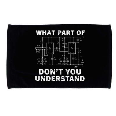 Electrical Engineer Funny Engineering Sarcasm Microfiber Hand Towel