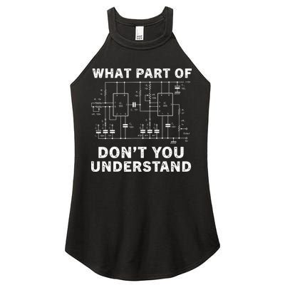 Electrical Engineer Funny Engineering Sarcasm Women's Perfect Tri Rocker Tank