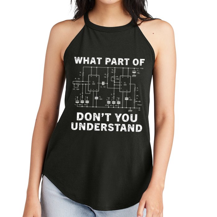 Electrical Engineer Funny Engineering Sarcasm Women's Perfect Tri Rocker Tank