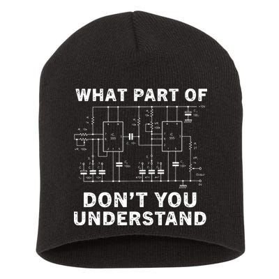 Electrical Engineer Funny Engineering Sarcasm Short Acrylic Beanie