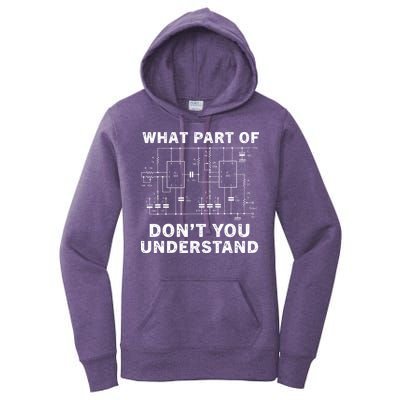 Electrical Engineer Funny Engineering Sarcasm Women's Pullover Hoodie