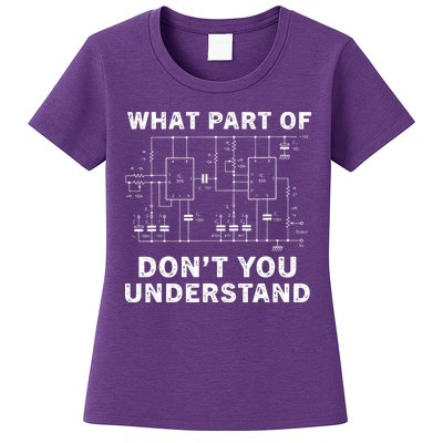 Electrical Engineer Funny Engineering Sarcasm Womens T-Shirt