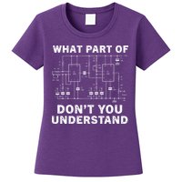 Electrical Engineer Funny Engineering Sarcasm Womens T-Shirt