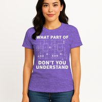 Electrical Engineer Funny Engineering Sarcasm Womens T-Shirt