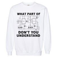 Electrical Engineer Funny Engineering Sarcasm Garment-Dyed Sweatshirt