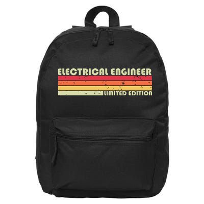 ELECTRICAL ENGINEER Funny Job Title Birthday Worker Idea 16 in Basic Backpack