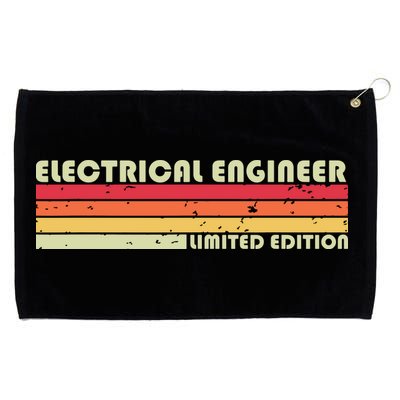 ELECTRICAL ENGINEER Funny Job Title Birthday Worker Idea Grommeted Golf Towel