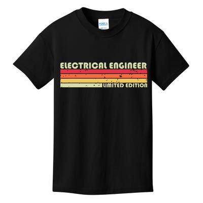 ELECTRICAL ENGINEER Funny Job Title Birthday Worker Idea Kids T-Shirt