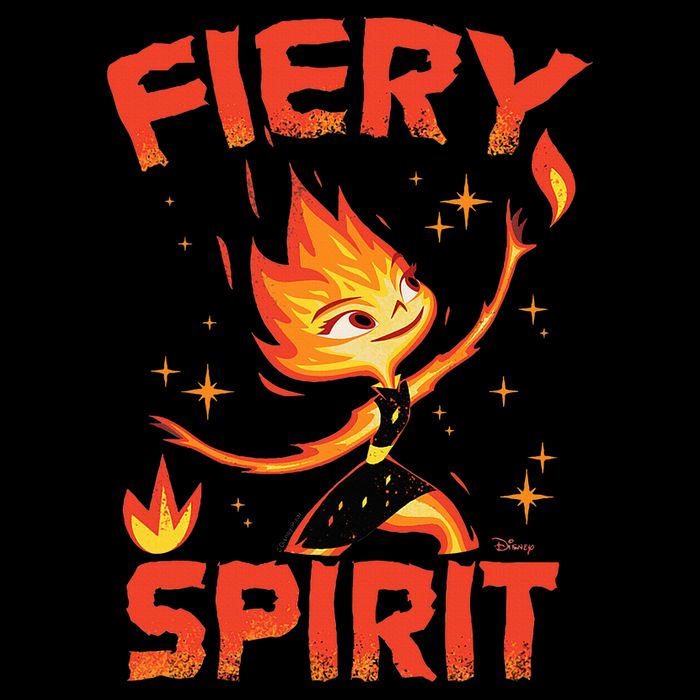 Elemental Ember Fiery Spirit Cooling Performance Crew T-Shirt