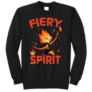 Elemental Ember Fiery Spirit Sweatshirt