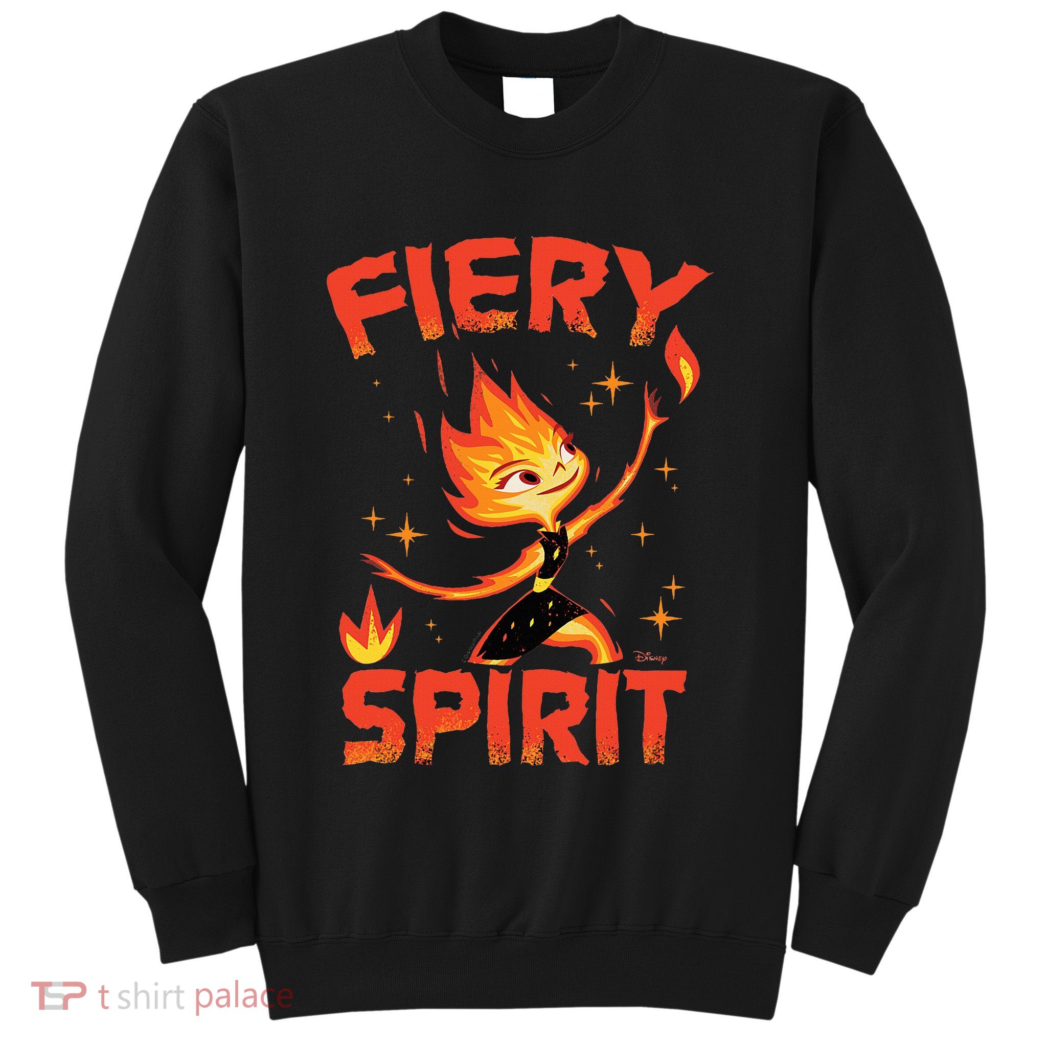 Elemental Ember Fiery Spirit Sweatshirt