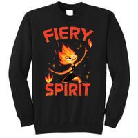 Elemental Ember Fiery Spirit Sweatshirt