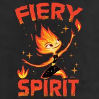 Elemental Ember Fiery Spirit Adult Drive Performance Visor