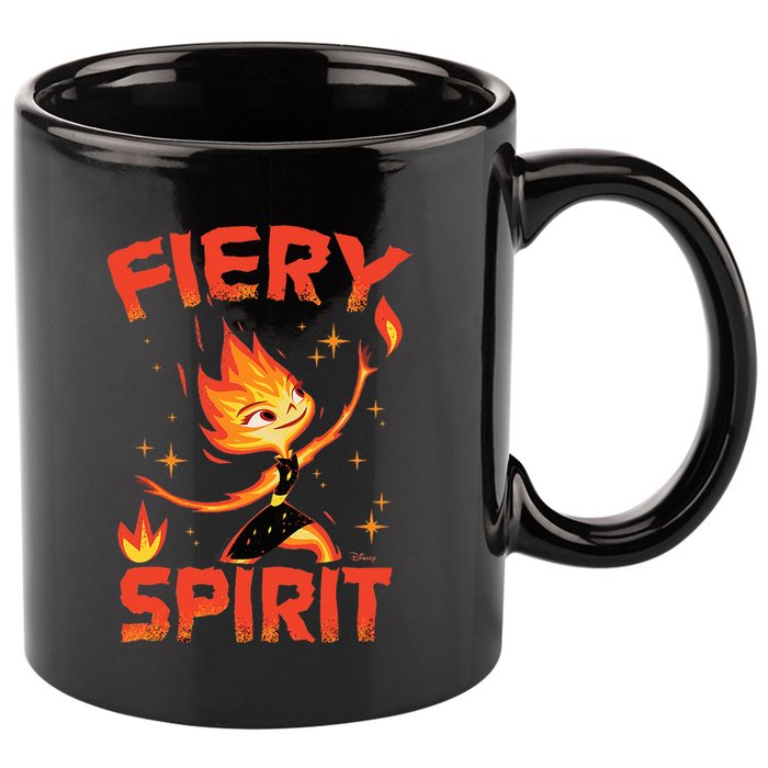 Elemental Ember Fiery Spirit 11oz C Handle Ceramic Mug