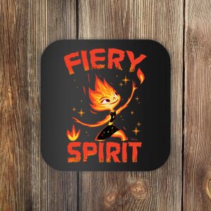 Elemental Ember Fiery Spirit Coaster