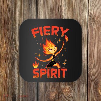 Elemental Ember Fiery Spirit Coaster