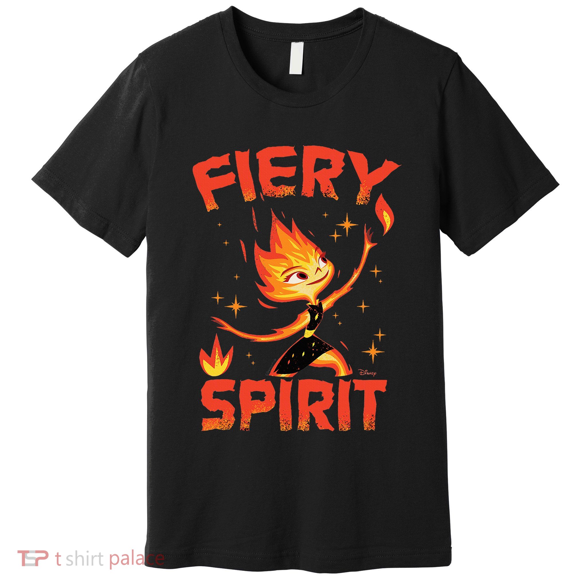 Elemental Ember Fiery Spirit Premium T-Shirt