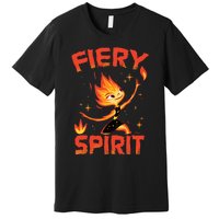 Elemental Ember Fiery Spirit Premium T-Shirt