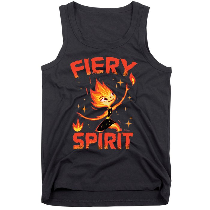 Elemental Ember Fiery Spirit Tank Top